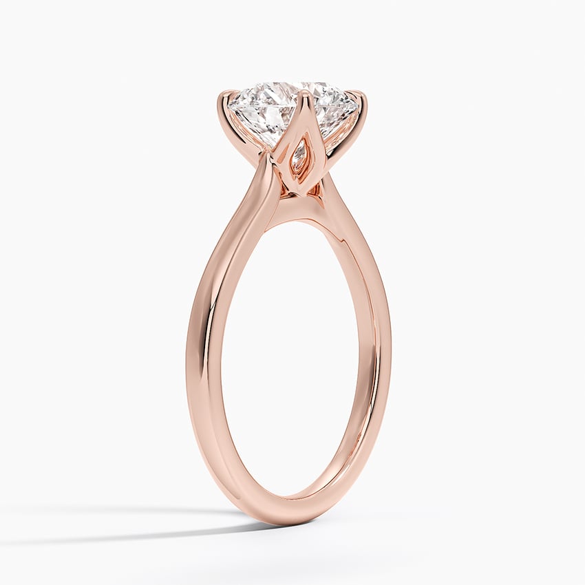 Elodie Cathedral Solitaire Engagement Ring
