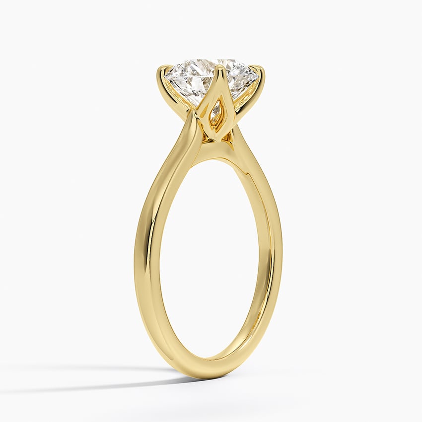Elodie Cathedral Solitaire Engagement Ring