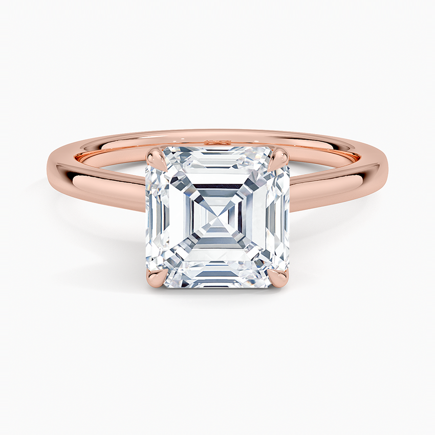 Elodie Cathedral Solitaire Engagement Ring