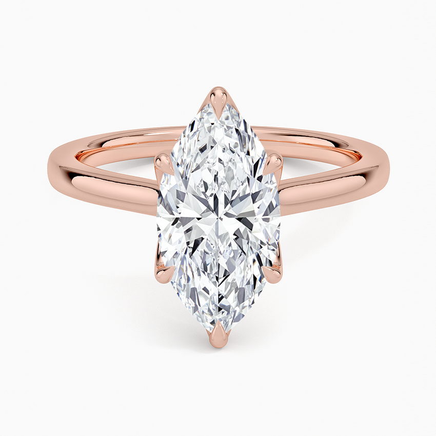 Elodie Cathedral Solitaire Engagement Ring