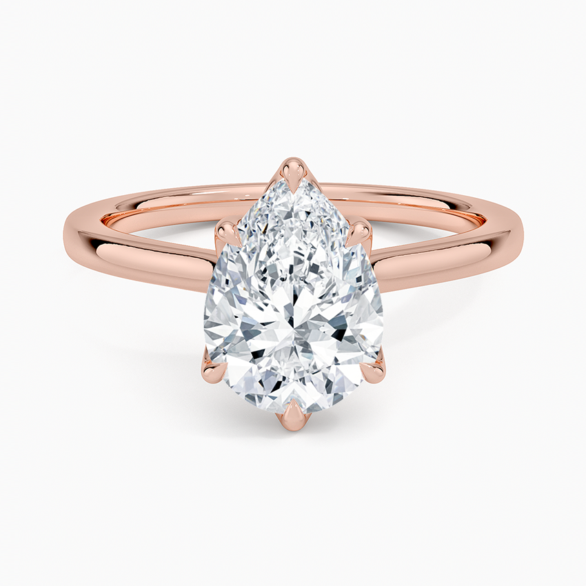 Elodie Cathedral Solitaire Engagement Ring