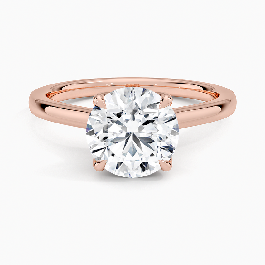 Elodie Cathedral Solitaire Engagement Ring