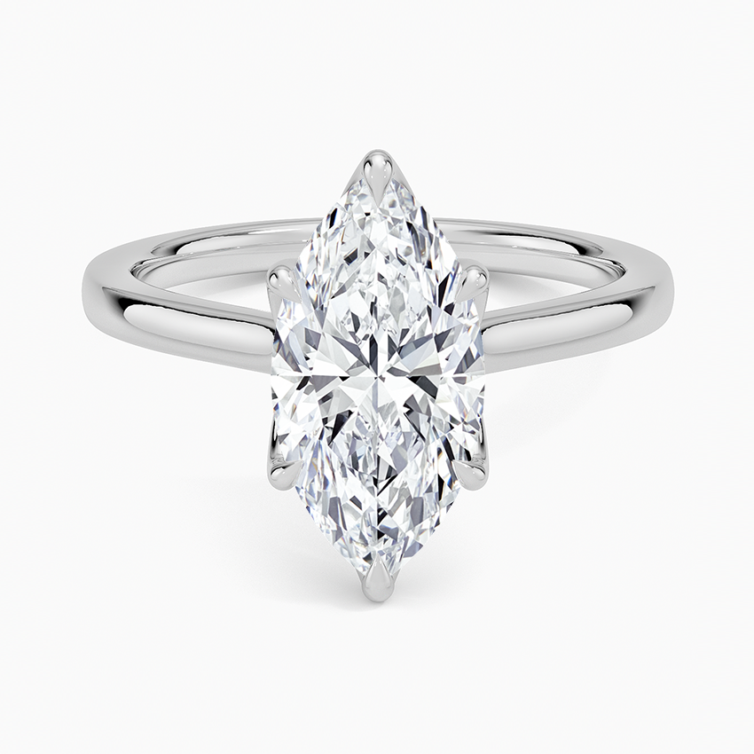 Elodie Cathedral Solitaire Engagement Ring