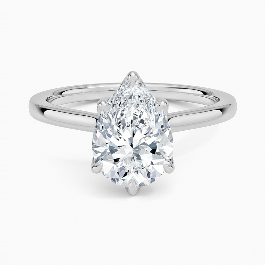 Elodie Cathedral Solitaire Engagement Ring
