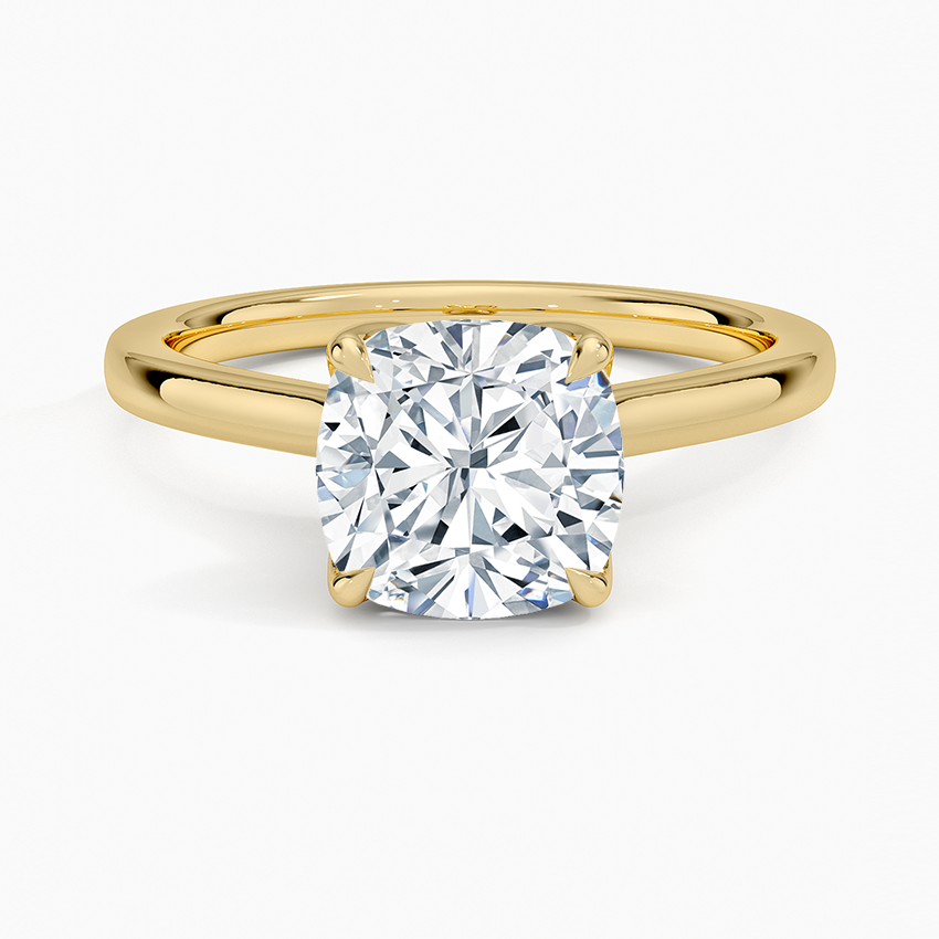 Elodie Cathedral Solitaire Engagement Ring