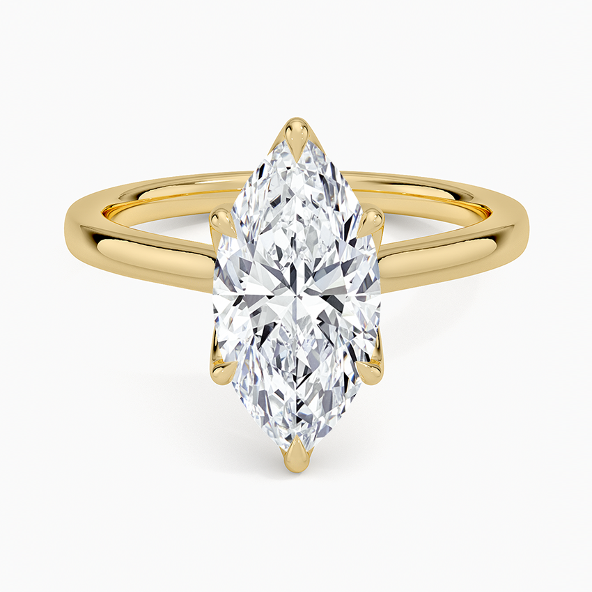 Elodie Cathedral Solitaire Engagement Ring