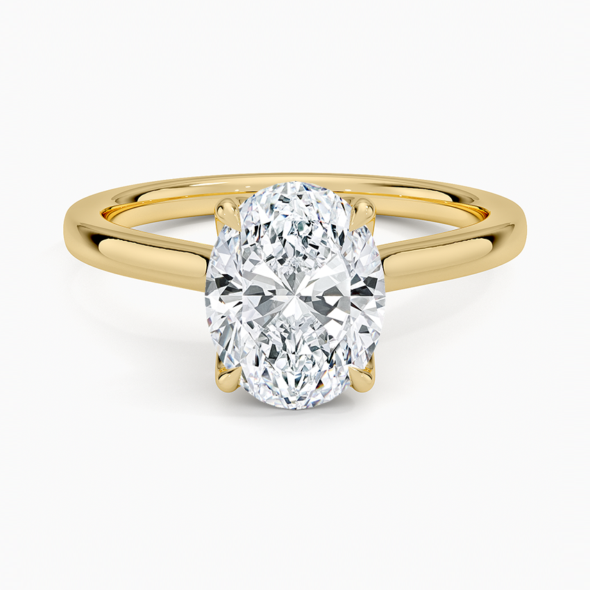 Elodie Cathedral Solitaire Engagement Ring