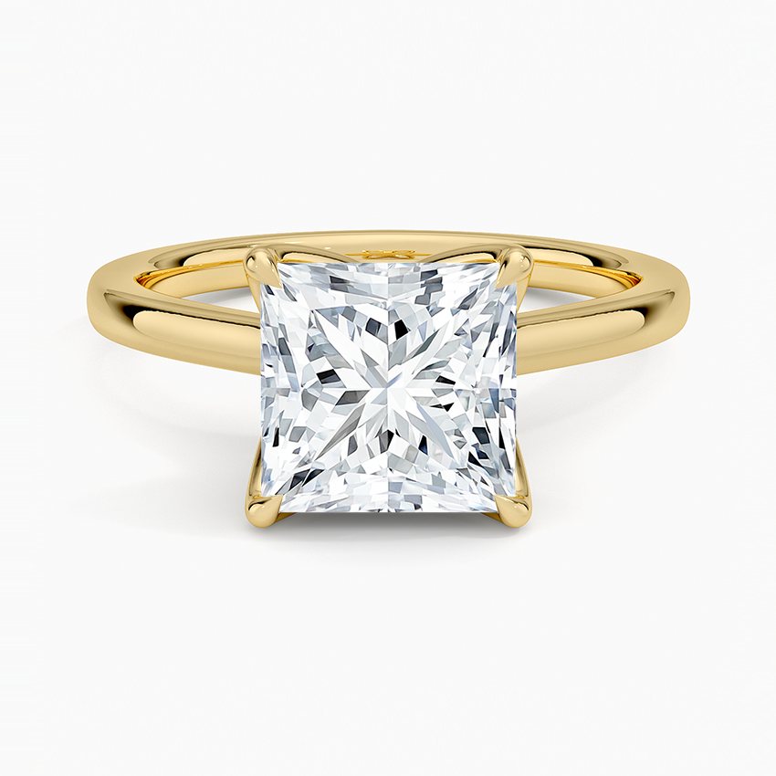 Elodie Cathedral Solitaire Engagement Ring