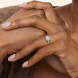 Reverie Solitaire Engagement Ring in white gold