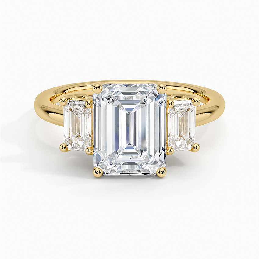 Luxe Rhiannon Three Stone Diamond Engagement Ring