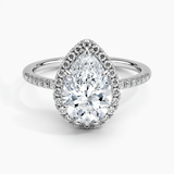 Cambria Halo Diamond Engagement Ring