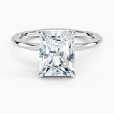Audrey Perfect Fit Hidden Halo Diamond Engagement Ring
