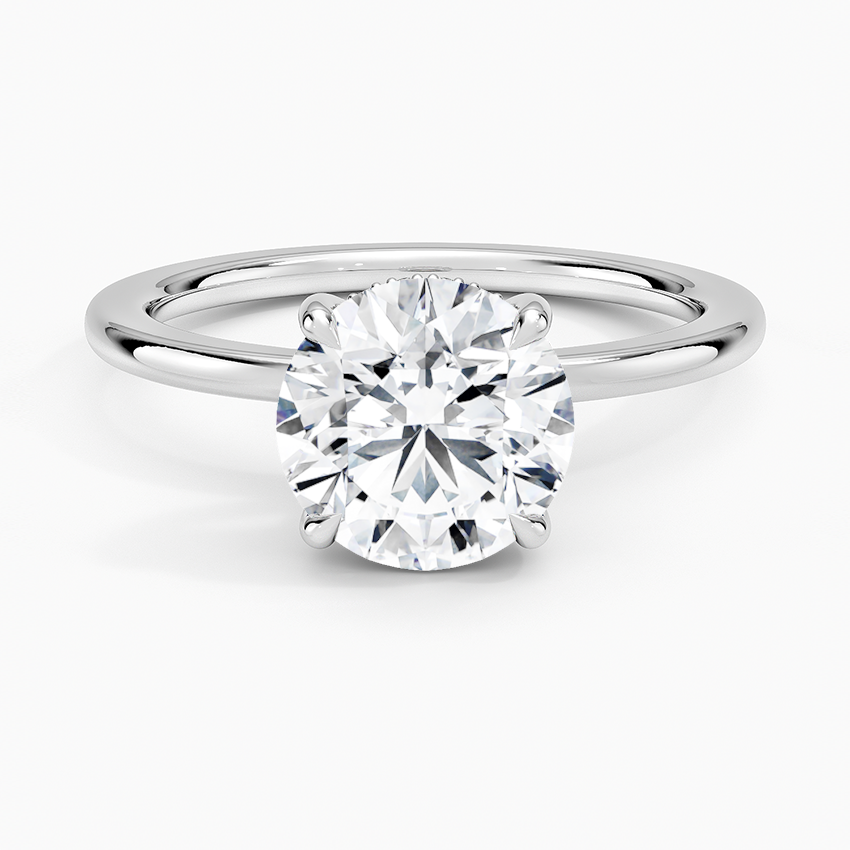 Audrey Perfect Fit Hidden Halo Diamond Engagement Ring