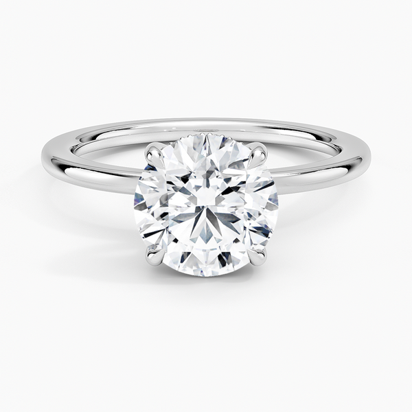 Audrey Perfect Fit Hidden Halo Diamond Engagement Ring