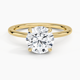 Audrey Perfect Fit Hidden Halo Diamond Engagement Ring
