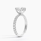 Grand Perfect Fit Three-Quarter Diamond Engagement Ring