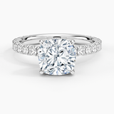 Grand Perfect Fit Three-Quarter Diamond Engagement Ring