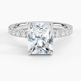 Grand Perfect Fit Three-Quarter Diamond Engagement Ring