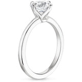 North Star Solitaire Engagement Ring in white gold