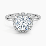 Vienna Halo Diamond Engagement Ring