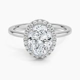 Vienna Halo Diamond Engagement Ring