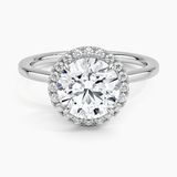 Vienna Halo Diamond Engagement Ring