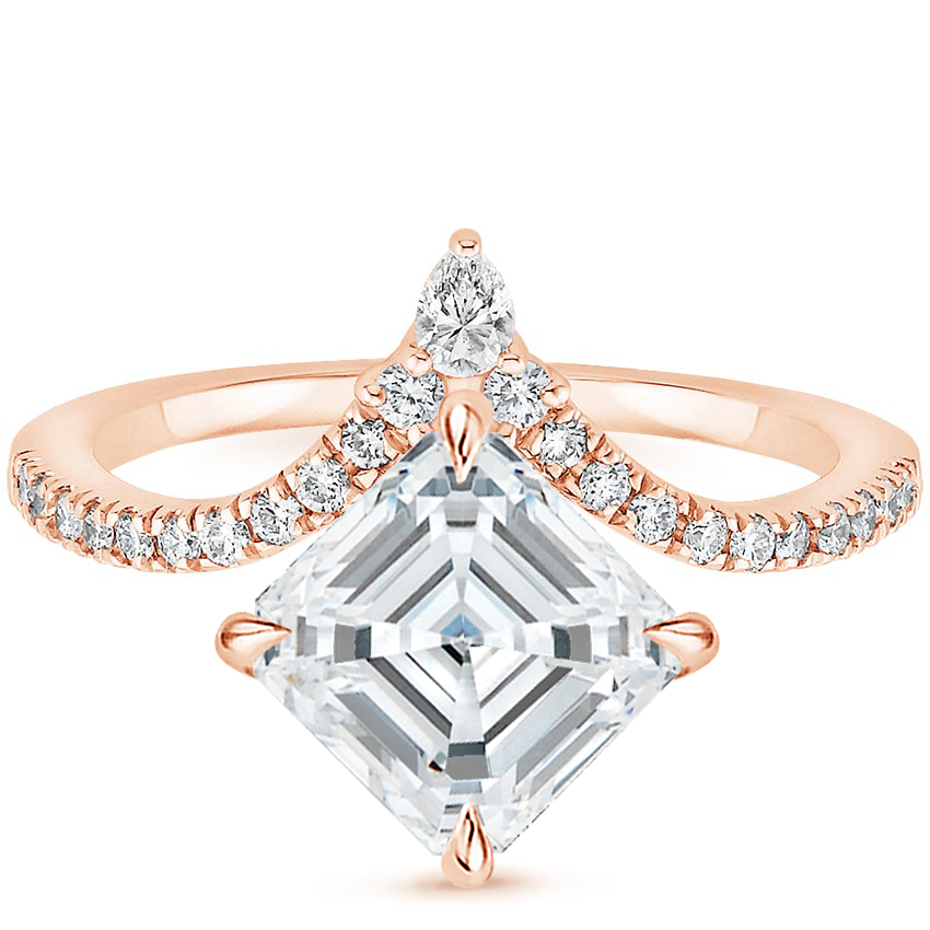 Nouveau Diamond Engagement Ring