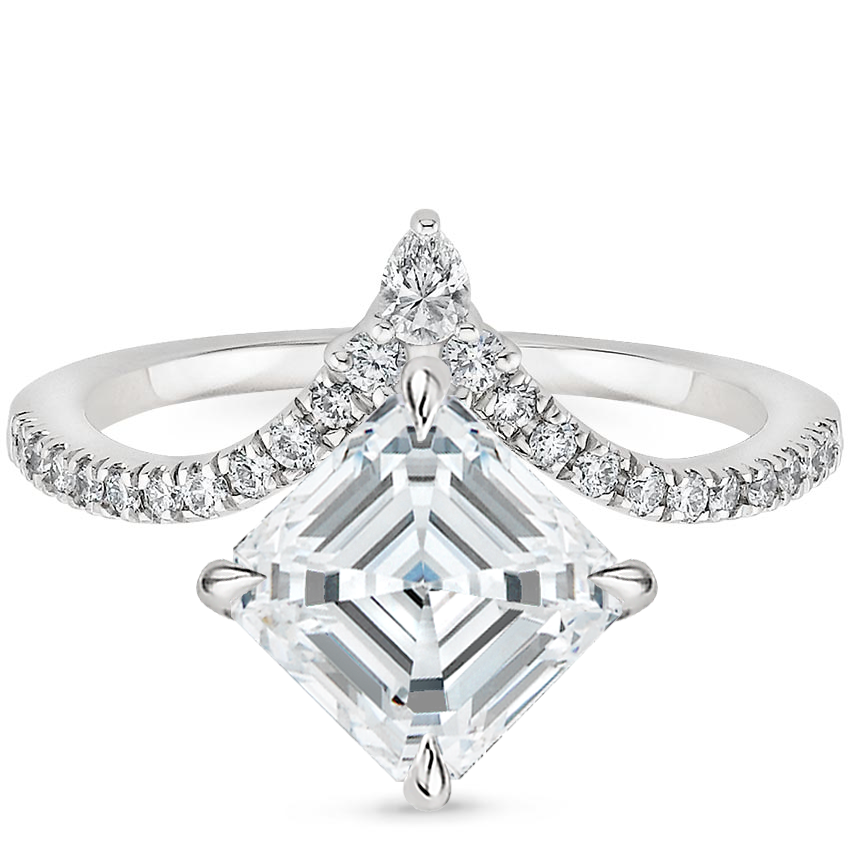 Nouveau Diamond Engagement Ring