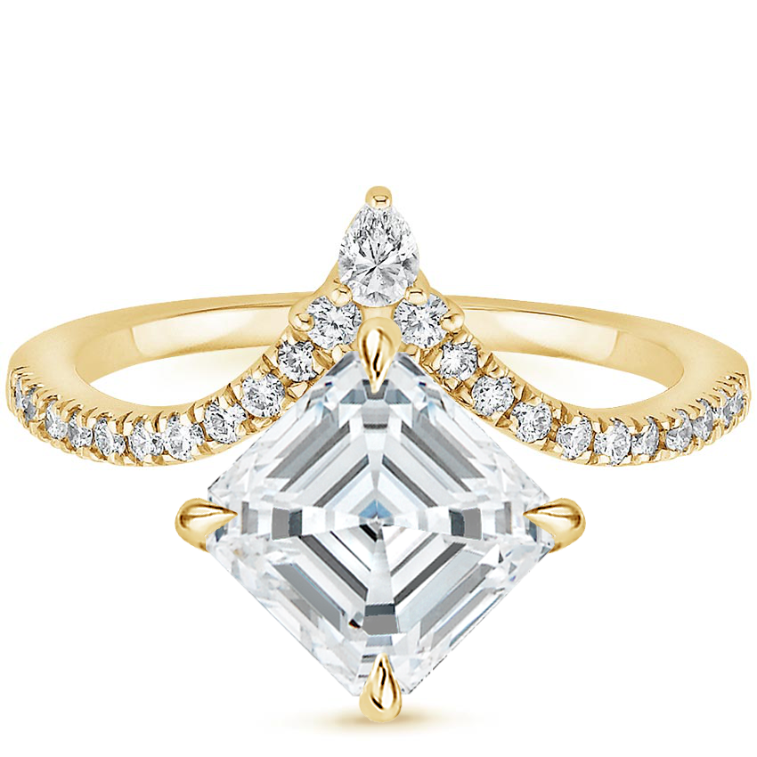 Nouveau Diamond Engagement Ring