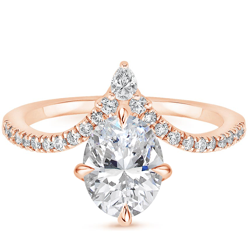 Nouveau Diamond Engagement Ring