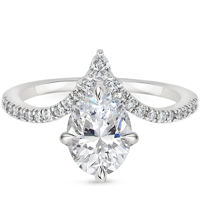 Nouveau Diamond Engagement Ring