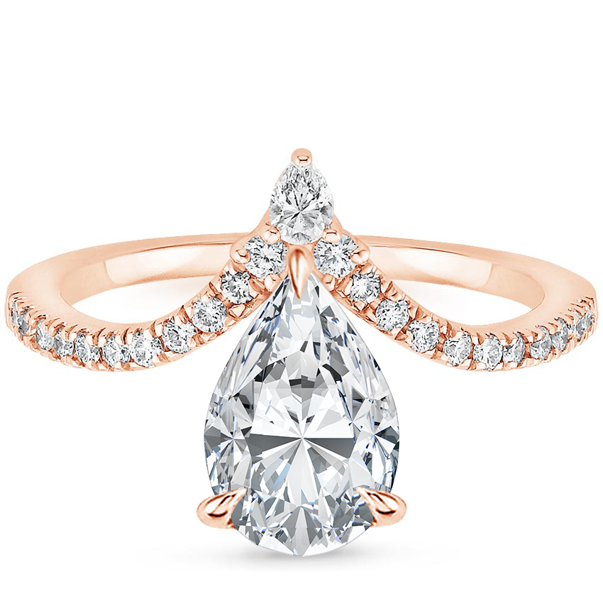 Nouveau Diamond Engagement Ring