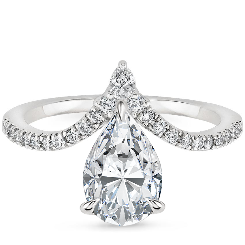 Nouveau Diamond Engagement Ring