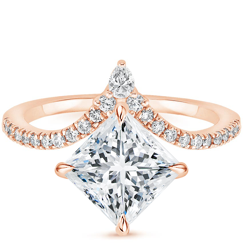 Nouveau Diamond Engagement Ring