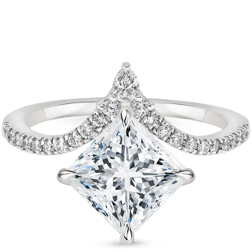 Nouveau Diamond Engagement Ring