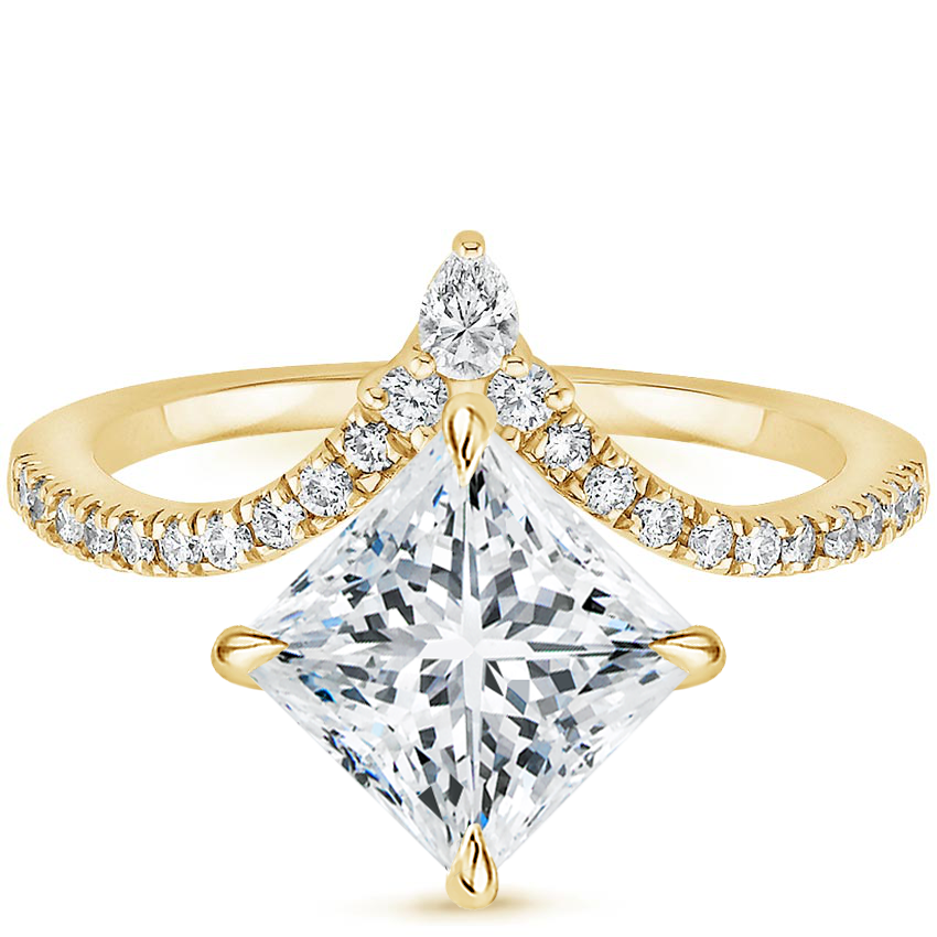 Nouveau Diamond Engagement Ring