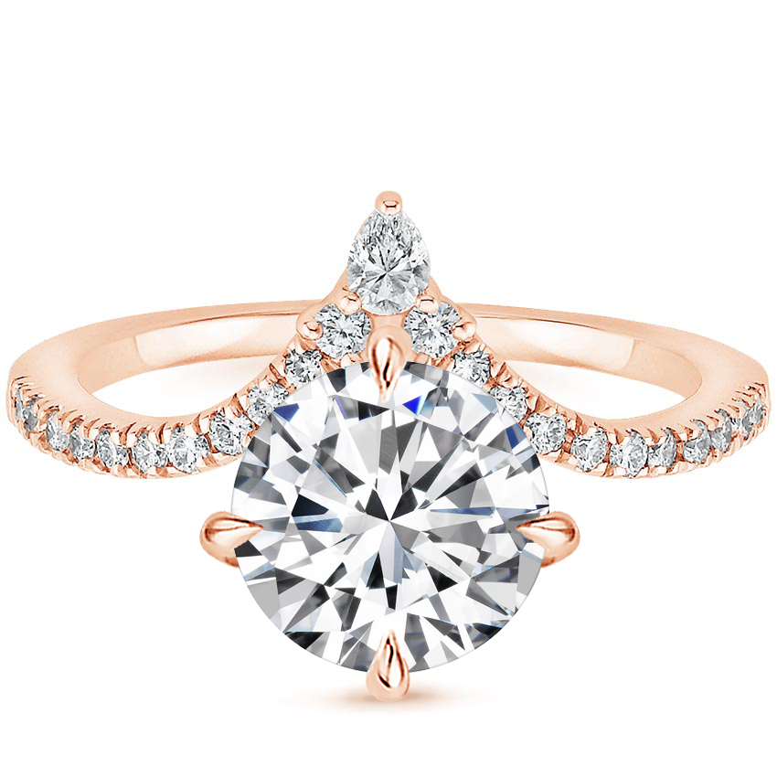 Nouveau Diamond Engagement Ring
