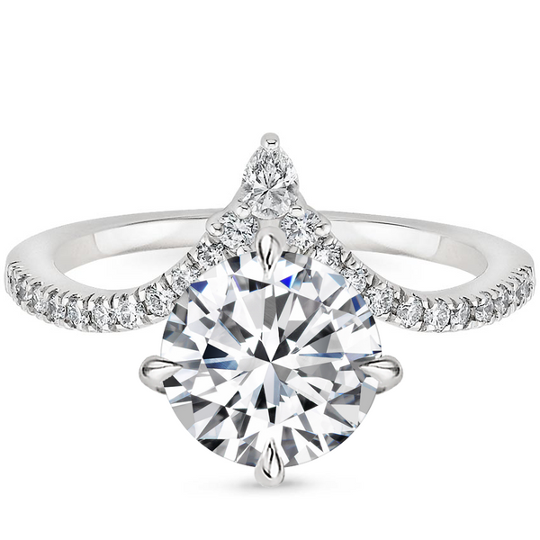 Nouveau Diamond Engagement Ring