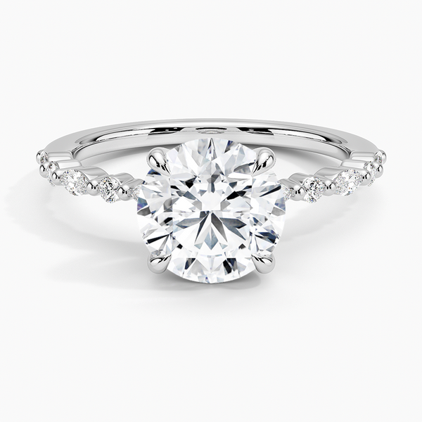 Delicate Versailles Diamond Engagement Ring