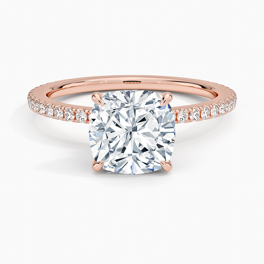 Demi Three-Quarter Coverage Diamond Engagement Ring
