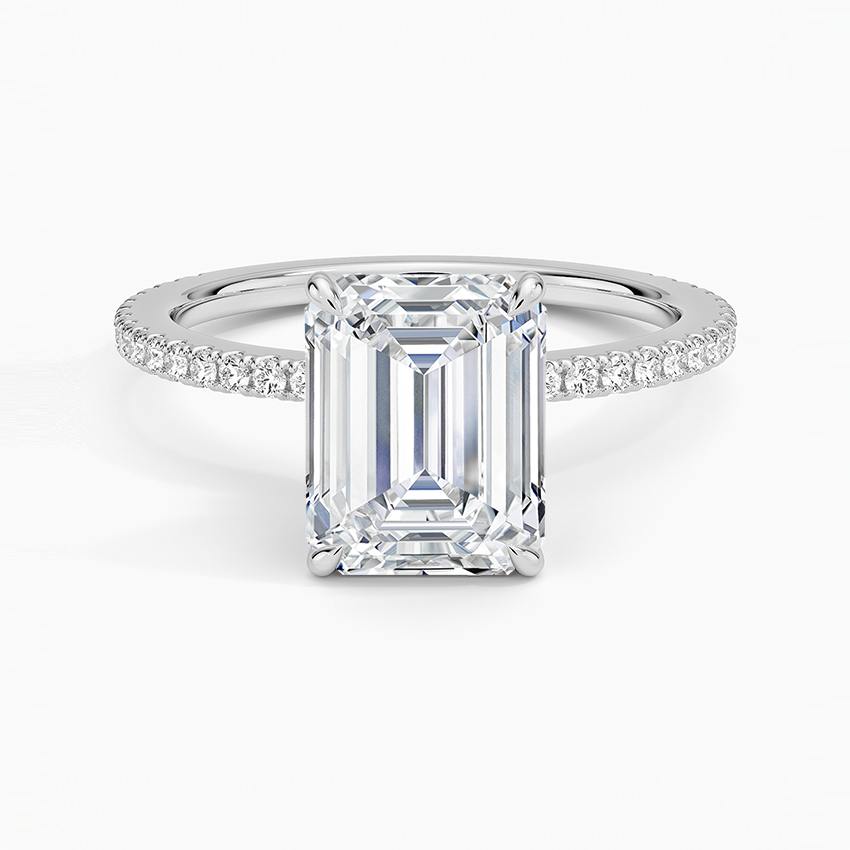 Demi Three-Quarter Coverage Diamond Engagement Ring