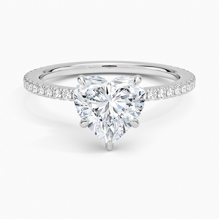 Demi Three-Quarter Coverage Diamond Engagement Ring