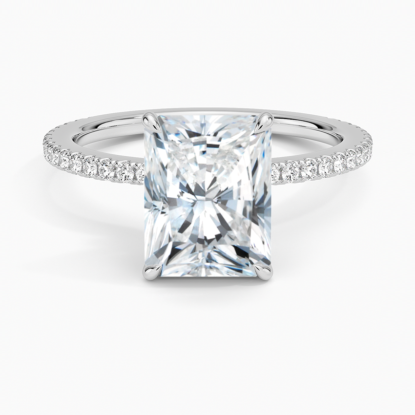 Demi Three-Quarter Coverage Diamond Engagement Ring