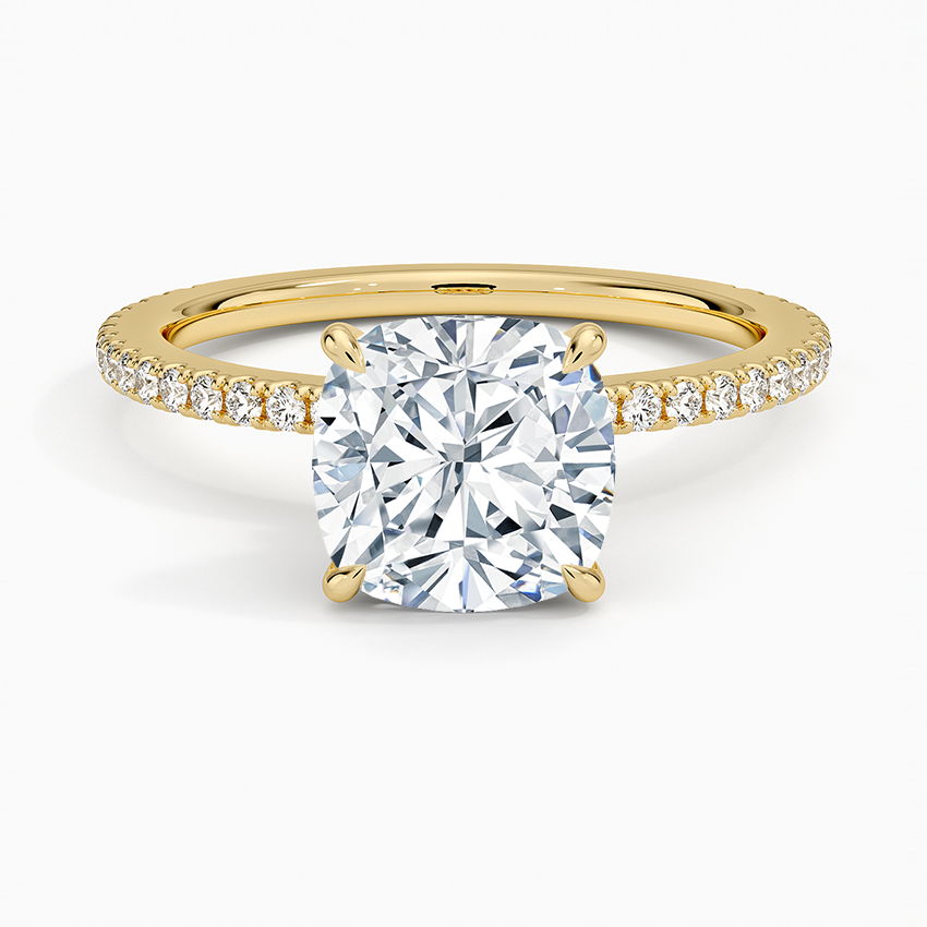 Demi Three-Quarter Coverage Diamond Engagement Ring
