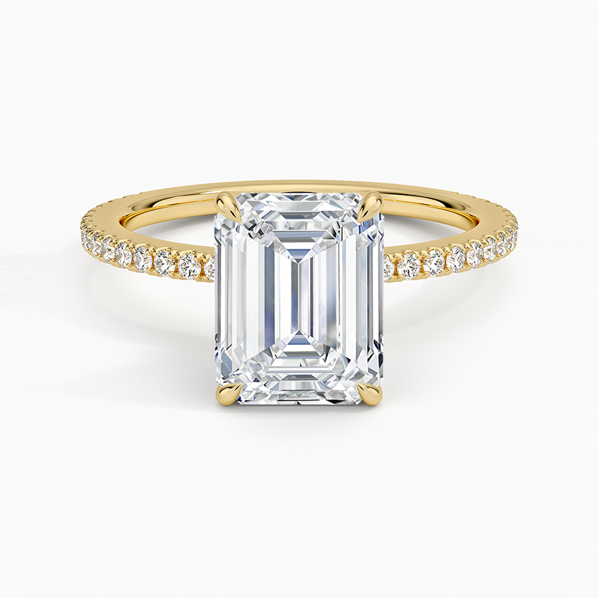 Demi Three-Quarter Coverage Diamond Engagement Ring