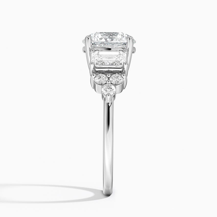 Sabine Cluster Diamond Engagement Ring