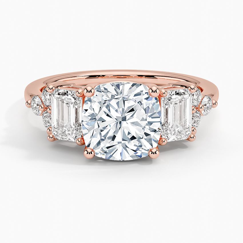 Sabine Cluster Diamond Engagement Ring