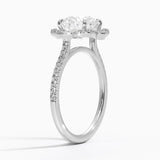 Reina Halo Diamond Engagement Ring