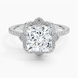 Reina Halo Diamond Engagement Ring