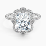 Reina Halo Diamond Engagement Ring